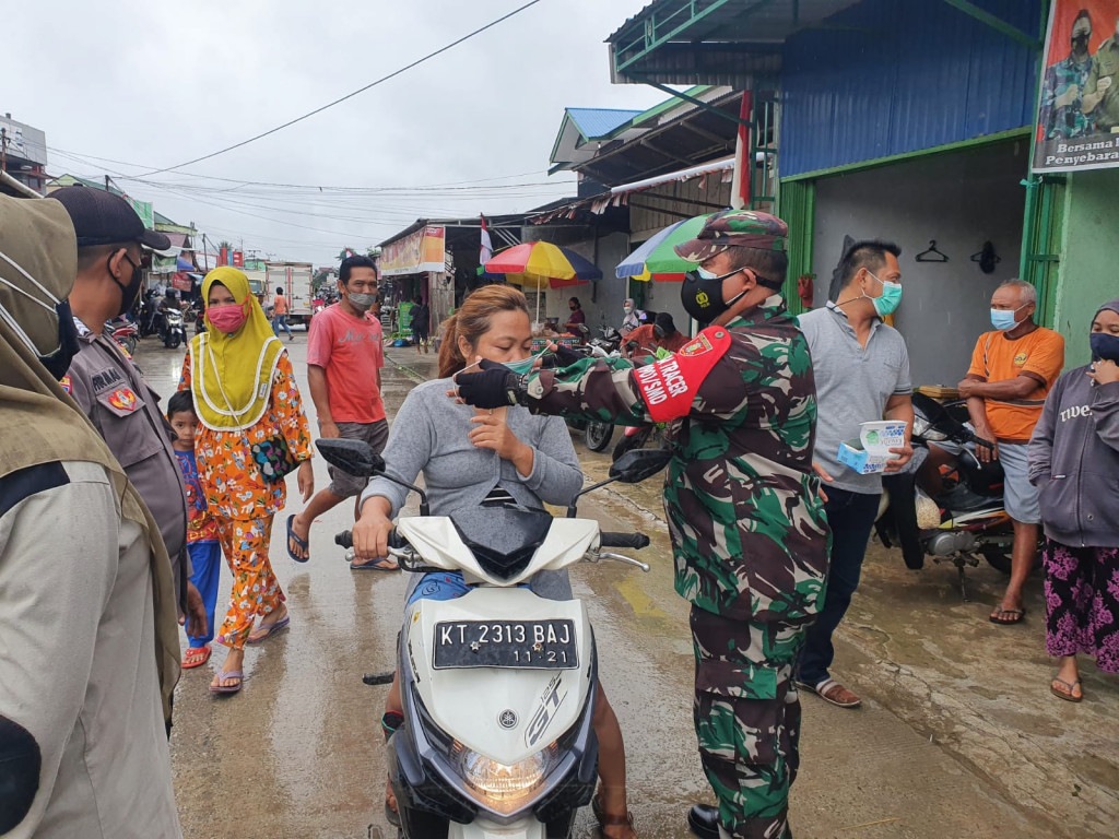 Giat Posko Pasar Tangguh Covid-19 Kecamatan Palaran