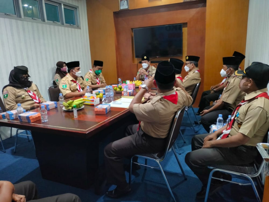 Silaturahmi dan Pembinaan Pramuka Kwartir Ranting Kecamatan Palaran Oleh Ketua Kwarcab Kota Samarinda