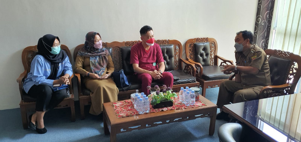 Pelaksanaan Posko Pasar Tangguh Covid-19 Kecamatan Palaran