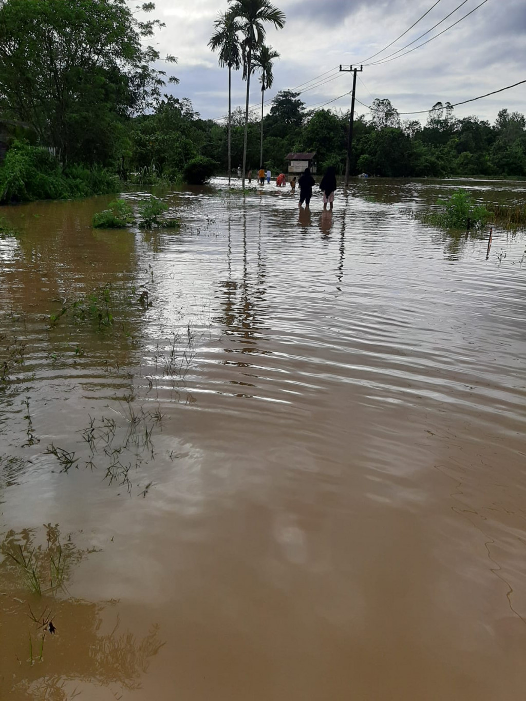 Terjadi Genangan Air yang Merendam Rumah Warga di Kelurahan Bantuas