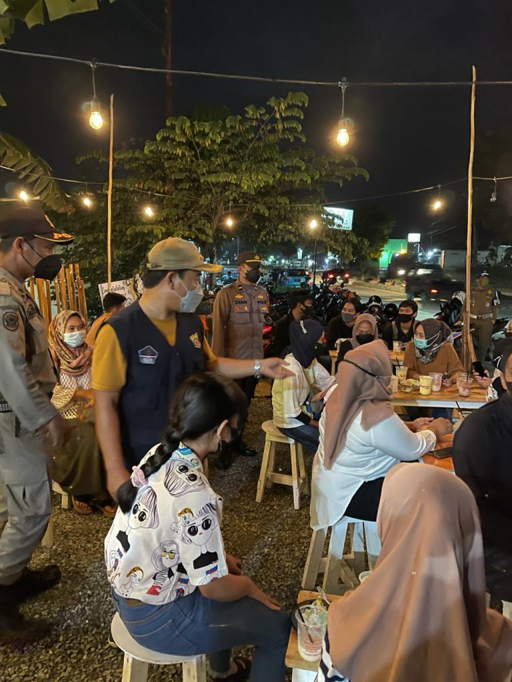 Operasi Yustisi Gabungan Covid-19 Kecamatan Palaran