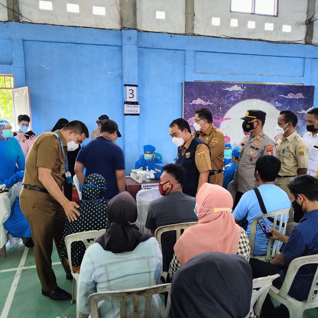 Vaksinasi Covid-19 Massal Regimen 1 di Wilayah Kecamatan Palaran