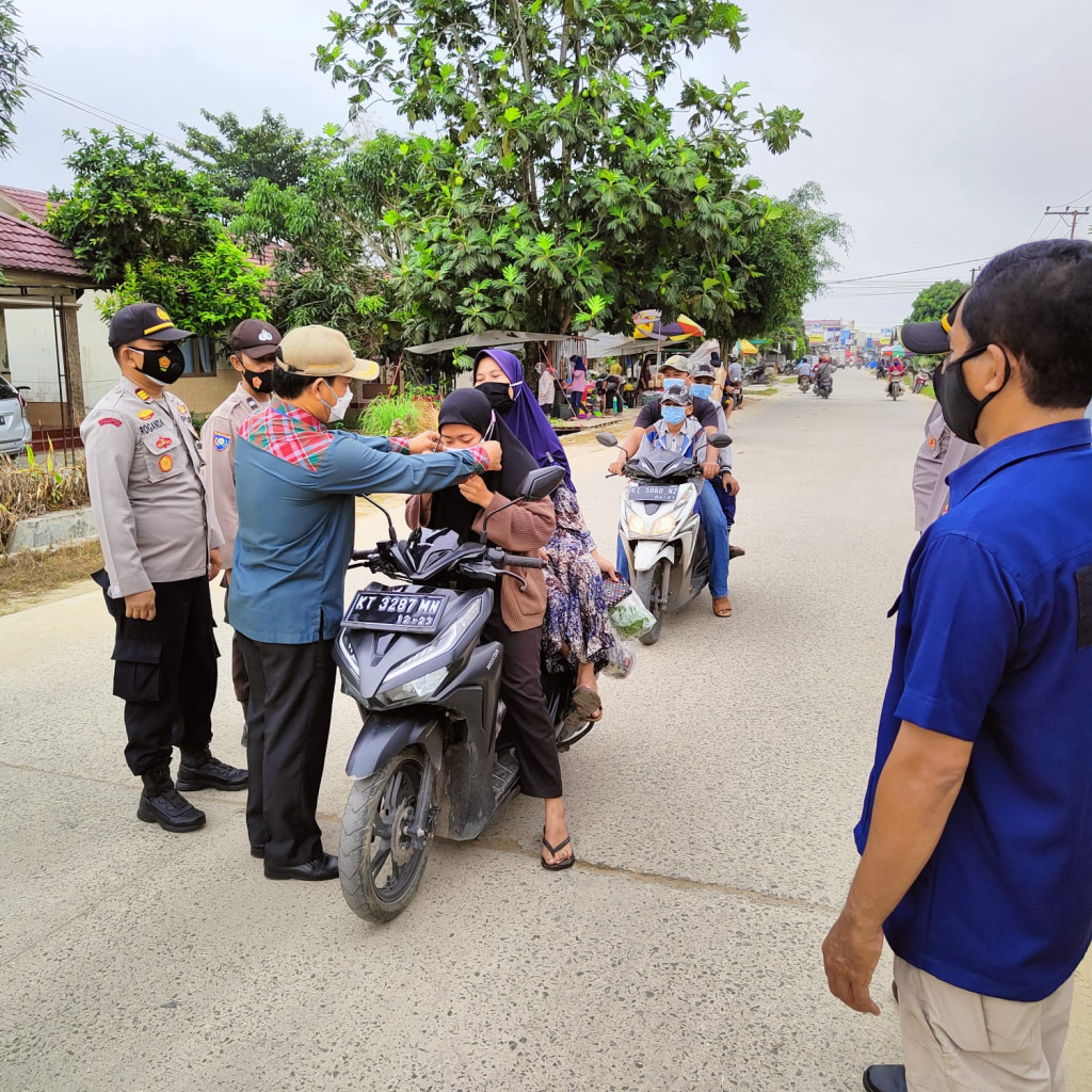 Operasi Yustisi Satgas Covid-19 Kecamatan Palaran