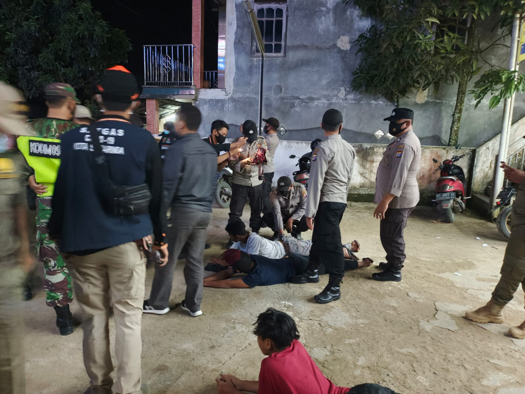 Operasi Yustisi di Wilayah Kecamatan Palaran