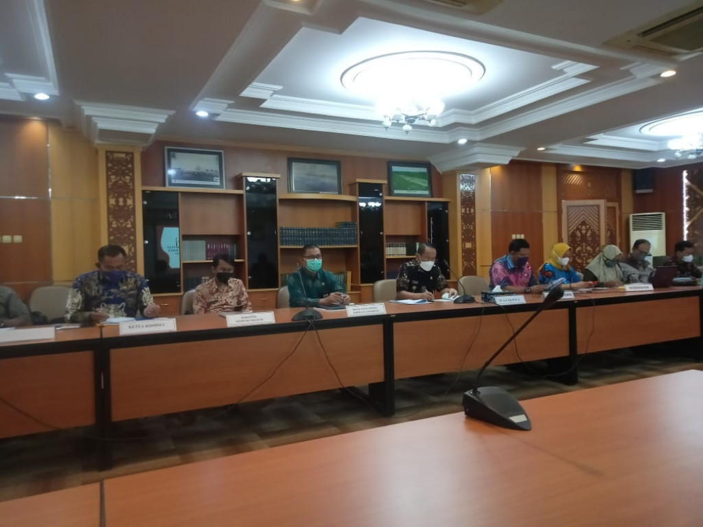 Silaturahmi bersama Dinsos Provinsi
