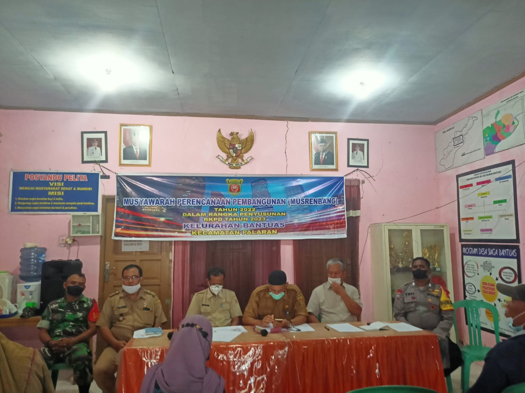 Musrenbang Tingkat Kelurahan Bantuas Kecamatan Palaran