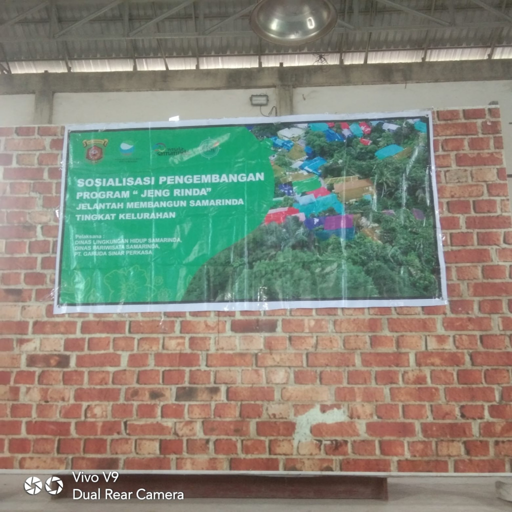 Sosialisasi Pengembangan Program Jengrinda di Wilayah Kelurahan Bukuan Kecamatan Palaran