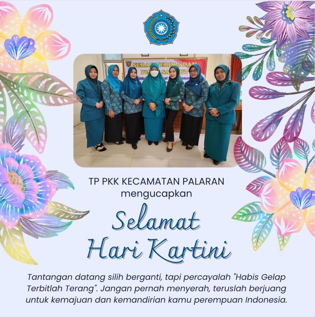 Segenap Kantor Kecamatan Palaran Mengucapkan Selamat Hari Kartini