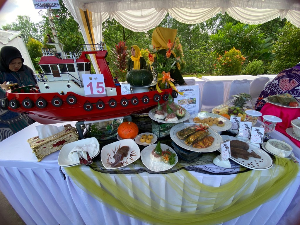Kegiatan Kecamatan Palaran dalam Partisipasi Festival Mahakam Lomba Masak Olahan Ikan Lokal Samarinda