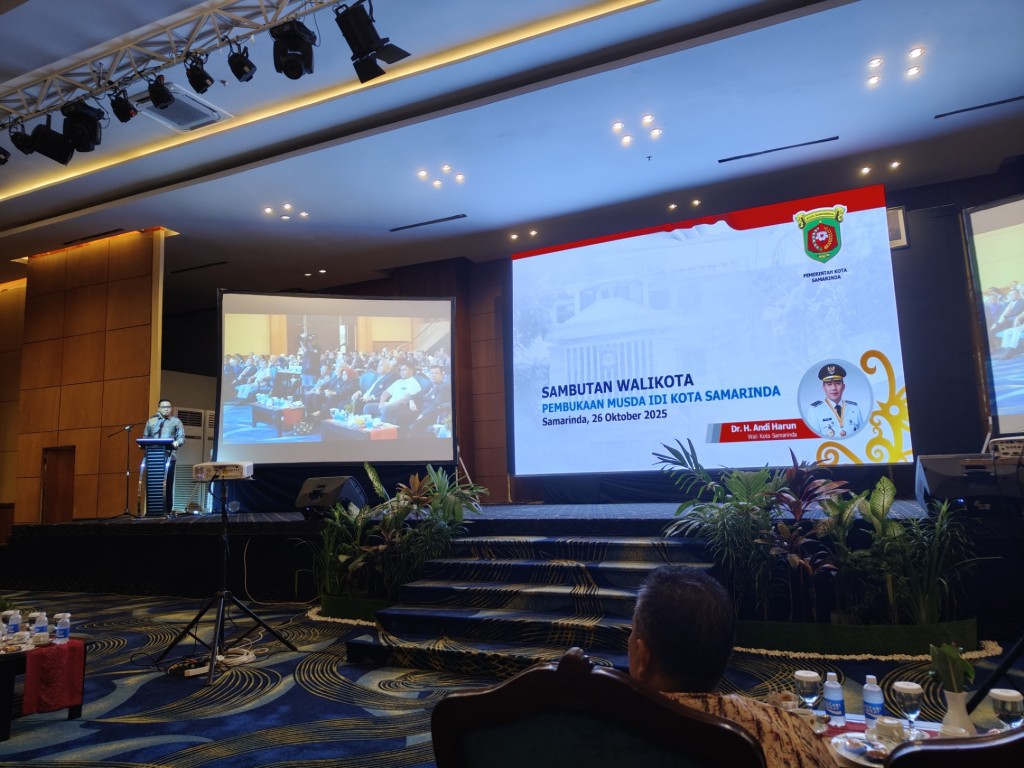 Walikota Samarinda membuka dan memberi kuliah umum di acara Musyawarah Daerah IDI Kota Samarinda
