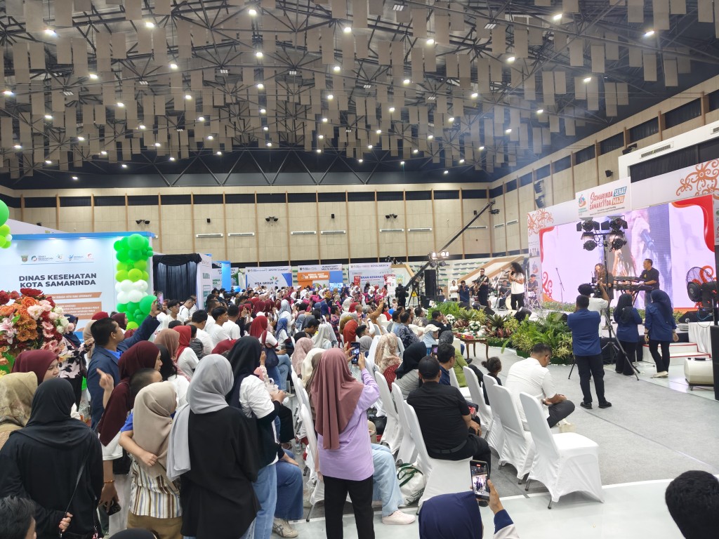 Pecah,,Penutupan Pameran Kesehatan Kota Samarinda 2025