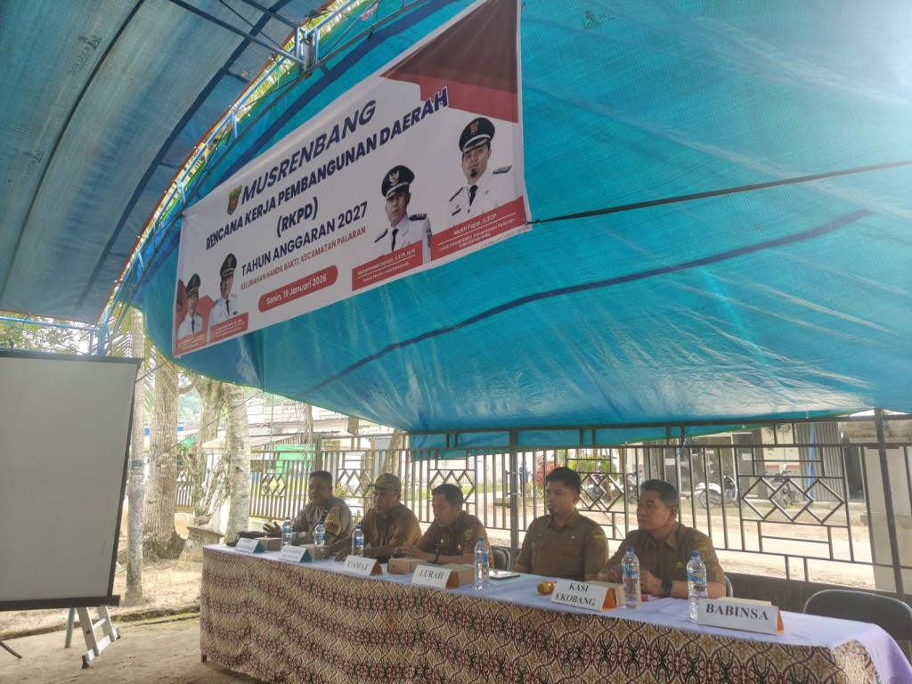 Musrenbang Rencana Kerja Pembangunan Daerah Kelurahan Handil Bakti
