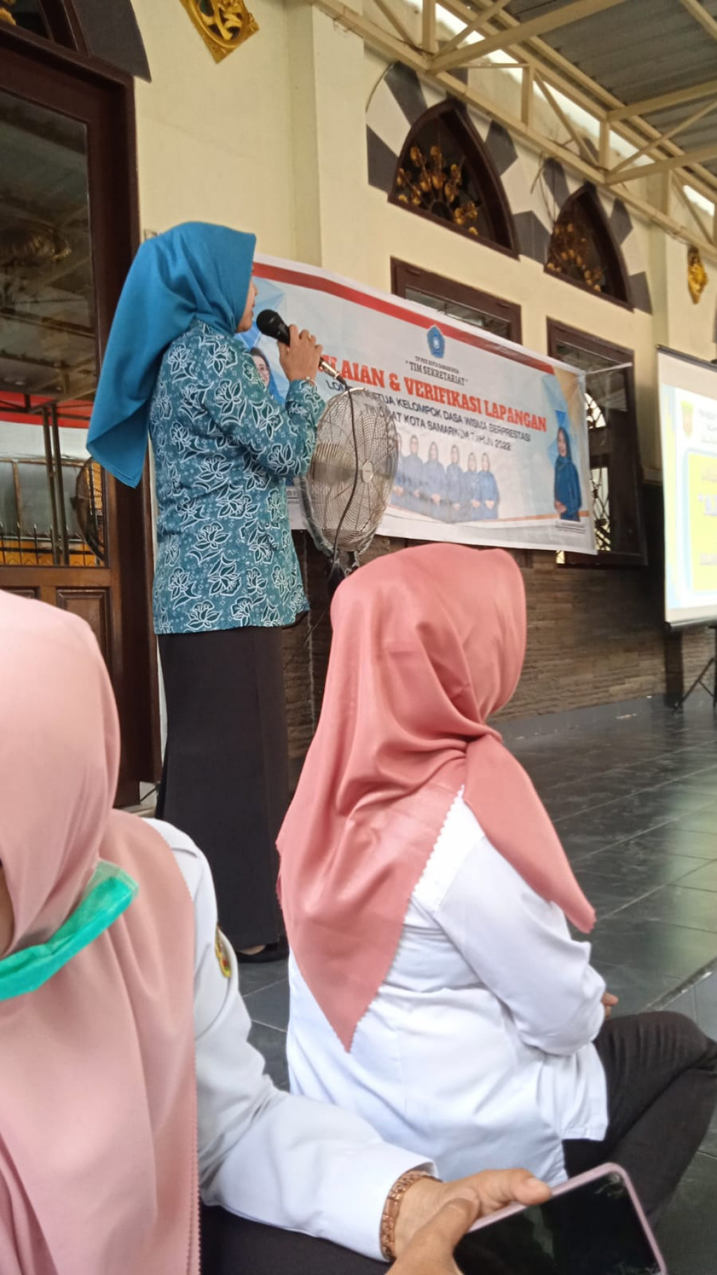 Kegiatan Penilaian & Verifikasi Lapangan Lomba Ketua Kelompok Dasa Wisma Berprestasi Tingkat Kota Samarinda Tahun 2022