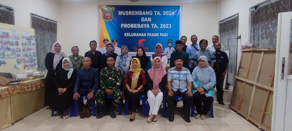 Kegiatatn Musrembang TA. 2024, Probebaya TA. 2023, Rapat Koordinasi Camat, Plt. Lurah dan RT