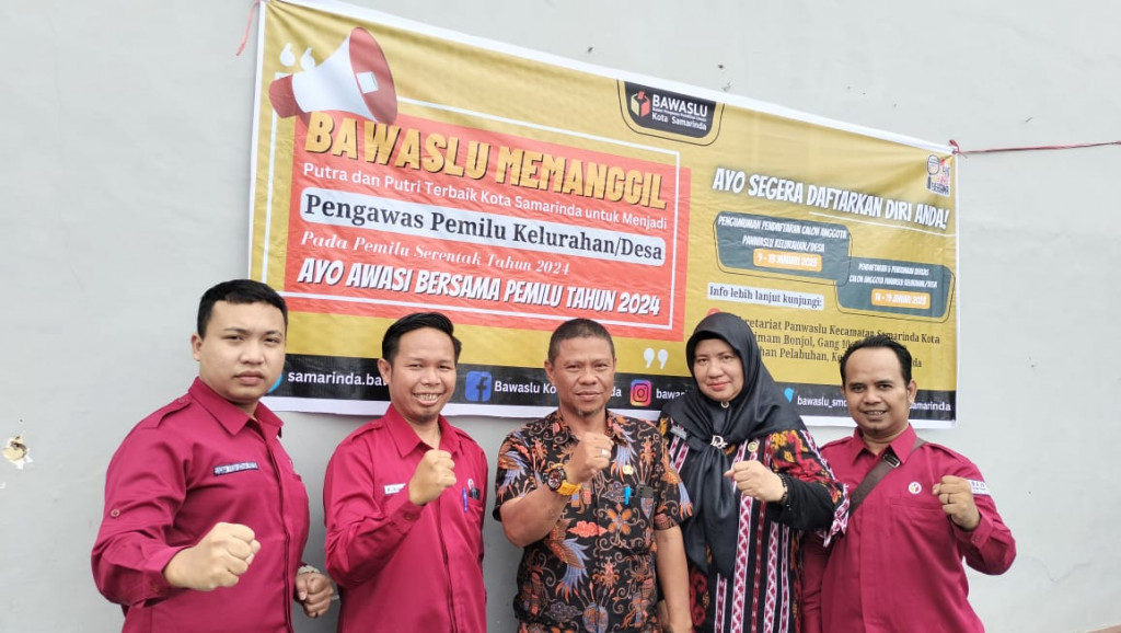 Menerima Kunjungan Tim Badan Pengawas Pemilihan Umum