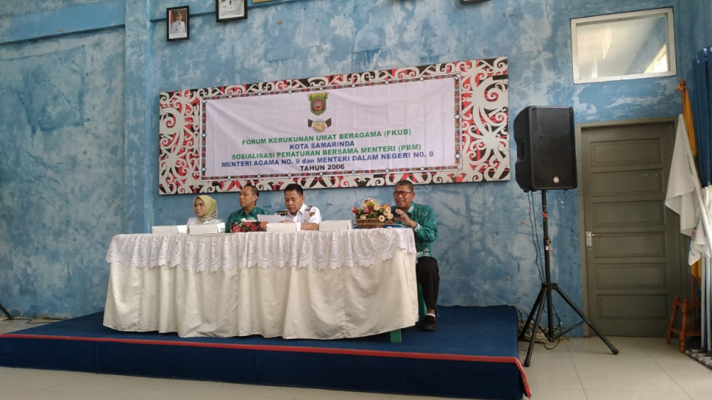 Sosialisasi Kerukunan Umat Beragama (FKUB) di Kecamatan Samarinda Ulu