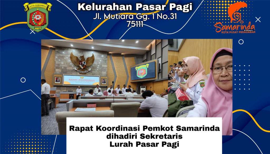RAPAT KOORDINASI PEMERINTAH KOTA SAMARINDA