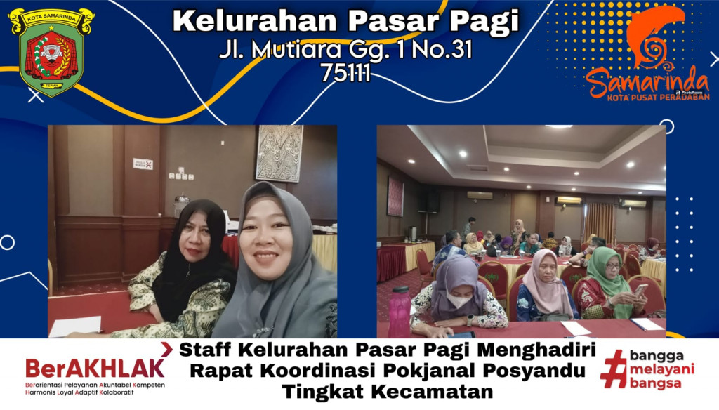 RAPAT KOORDINASI POKJANAL POSYANDU TINGKAT KECAMATAN