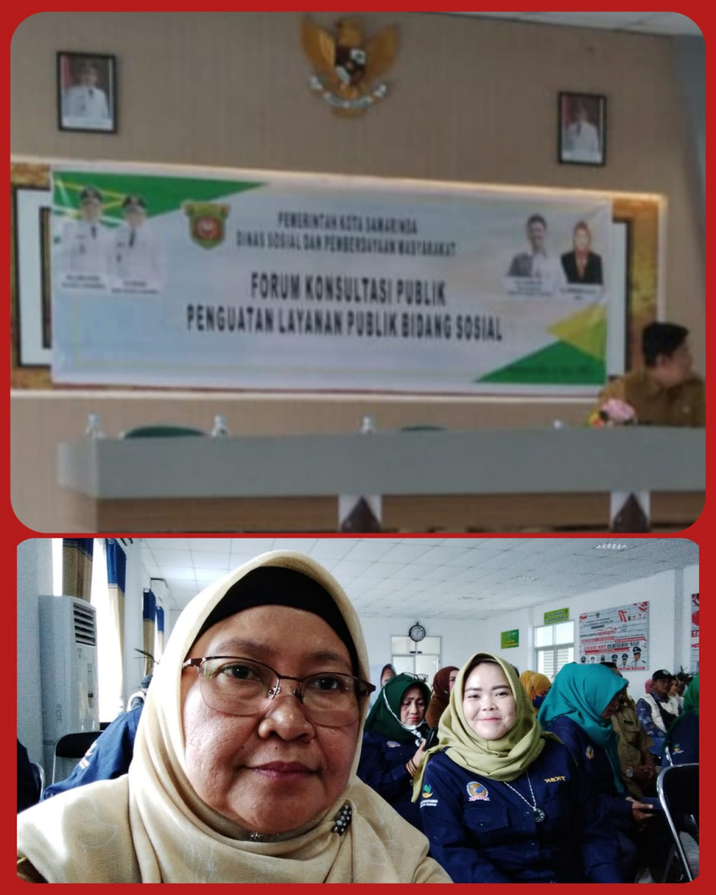 MENGHADIRI FORUM KONSULTASI PUBLIK PENGUATAN LAYANAN PUBLIK BIDANG SOSIAL