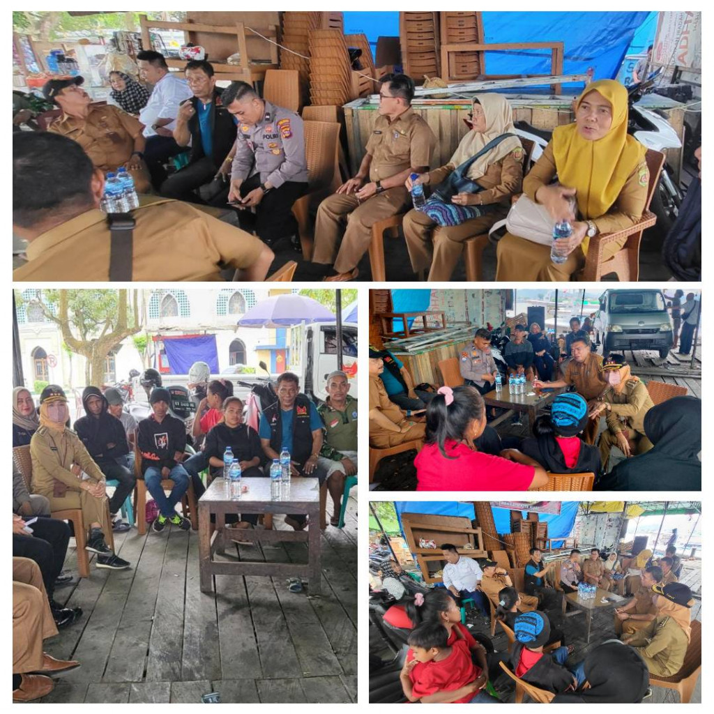 MEMBANTU PROSES PEMULANGAN KE SULAWESI TENGAH* Orang terlantar sebanyak 9 orang