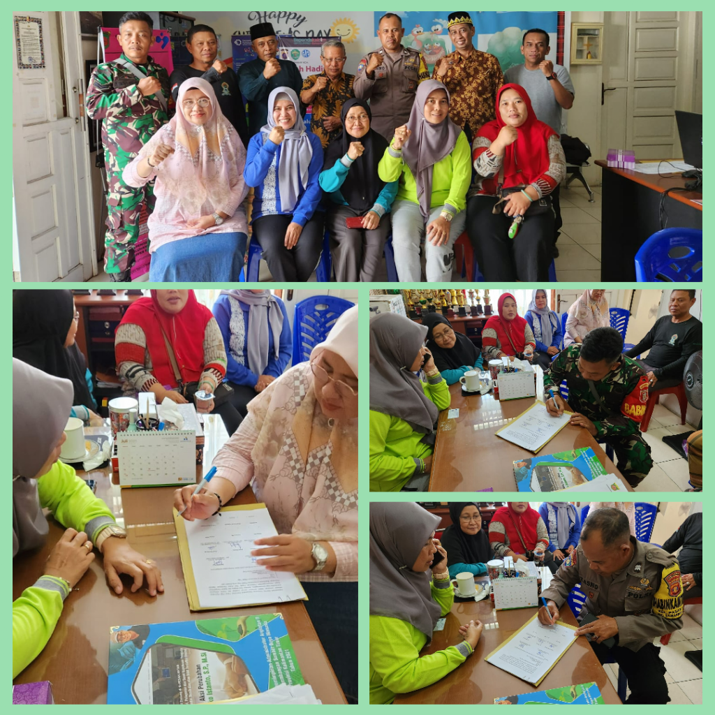 RAPAT PENYUSUNAN STANDAR PELAYANAN DI KELURAHAN PASAR PAGI