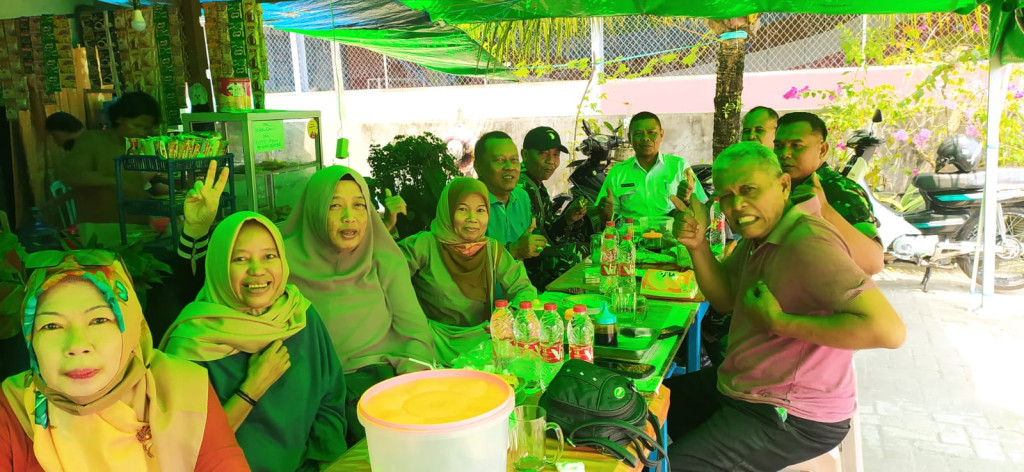 MONITORING BERSAMA BHABINKAMTIBMAS DAN BABINSA SERTA KASI PEMERINTAHAN KELURAHAN PASAR PAGI
