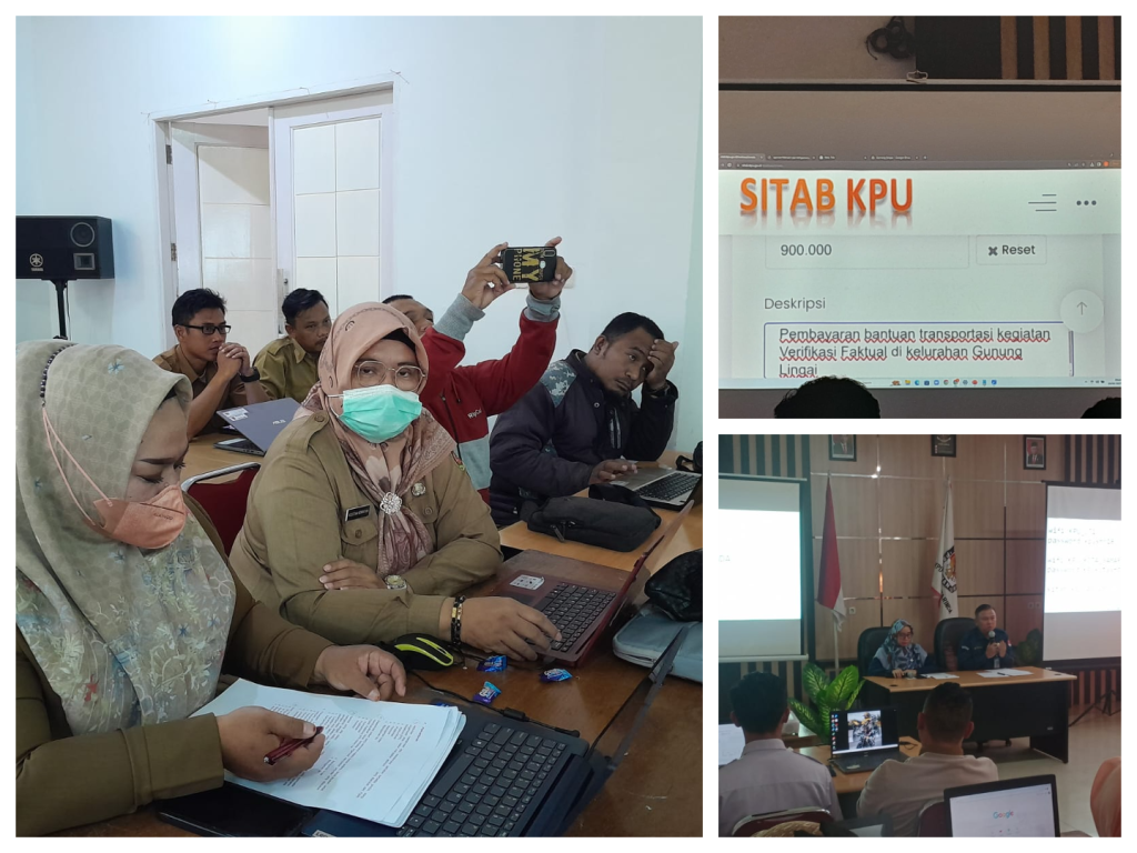 BIMTEK SITAB DI KPU KOTA SAMARINDA