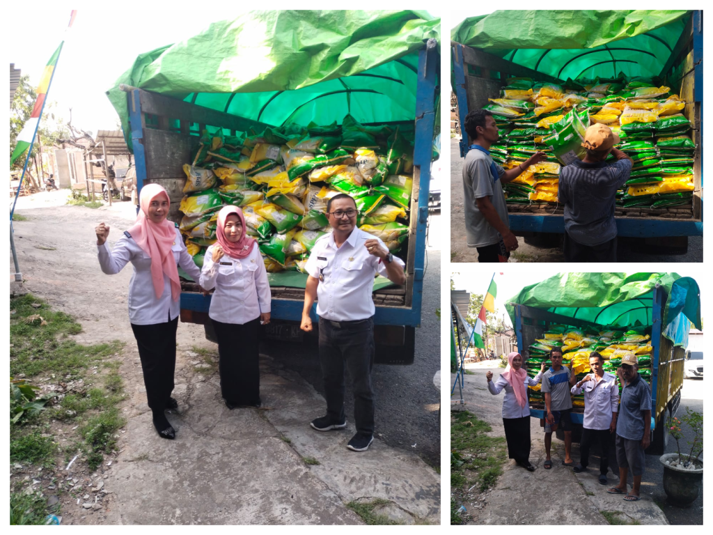 KEDATANGAN BERAS SUBSIDI BANTUAN PEMERINTAH KOTA SAMARINDA