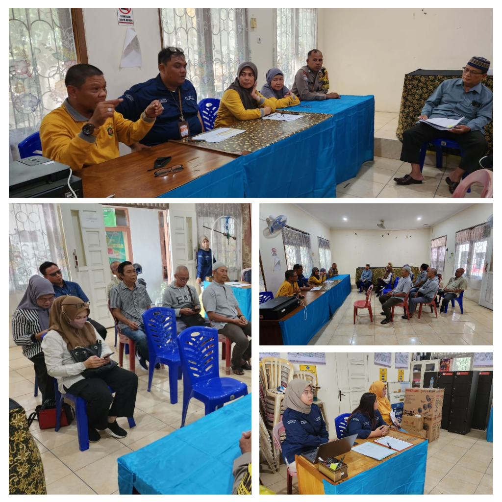 RAPAT PEMBENTUKAN ANGGOTA KPPS KELURAHAN PASAR PAGI DAN EVALUASI DPTB DI KELURAHAN PASAR PAGI
