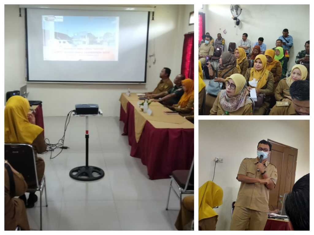 LOKAKARYA MINI LINTAS SEKTOR LAPORAN KEGIATAN PELAKSANAAN PROGRAM KESEHATAN DAN DUKUNGAN LINTAS SEKTOR TERKAIT KINERJA DI TRIBULANAN