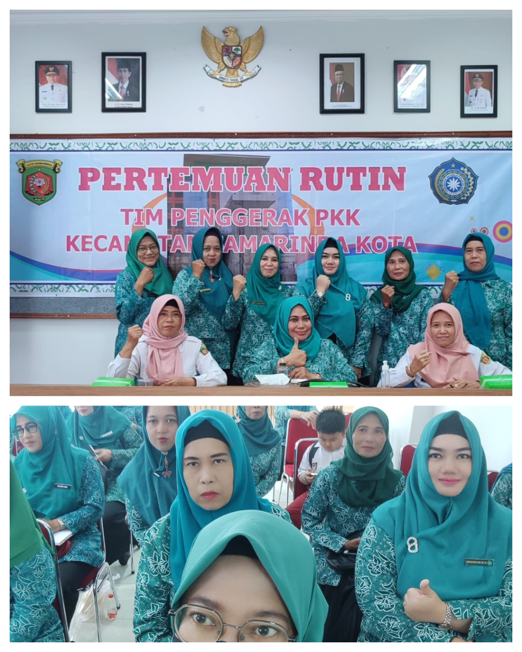 Pertemuan Rutin Bulanan Tim Penggerak PKK