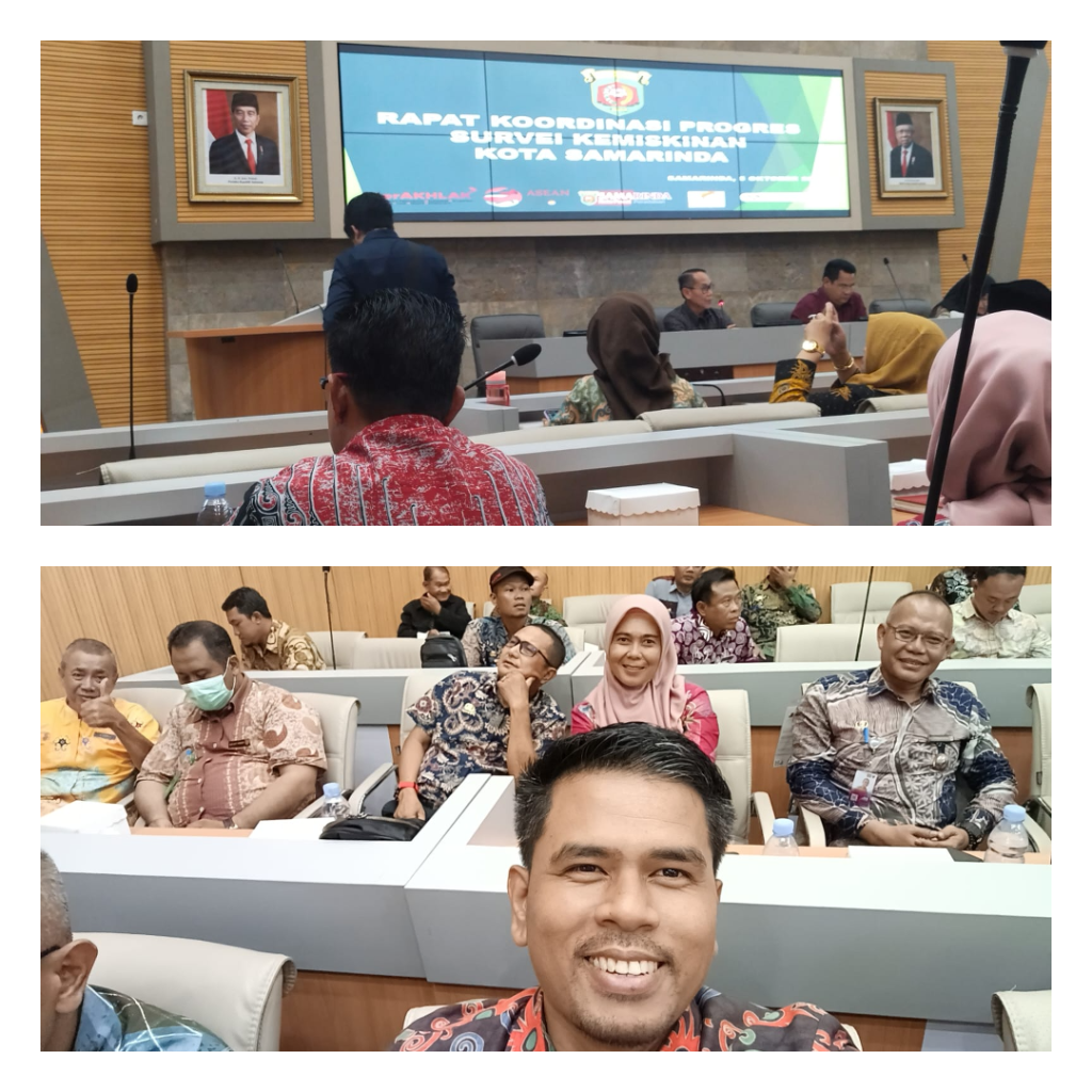 RAPAT KOORDINASI PROGRES SURVEI KEMISKINAN KOTA SAMARINDA