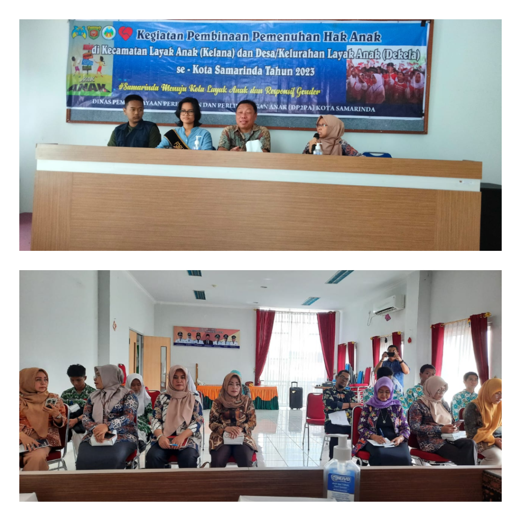 MENGHADIRI KEGIATAN PEMBINAAN PEMENUHAN HAK ANAK SE-KOTA SAMARINDA