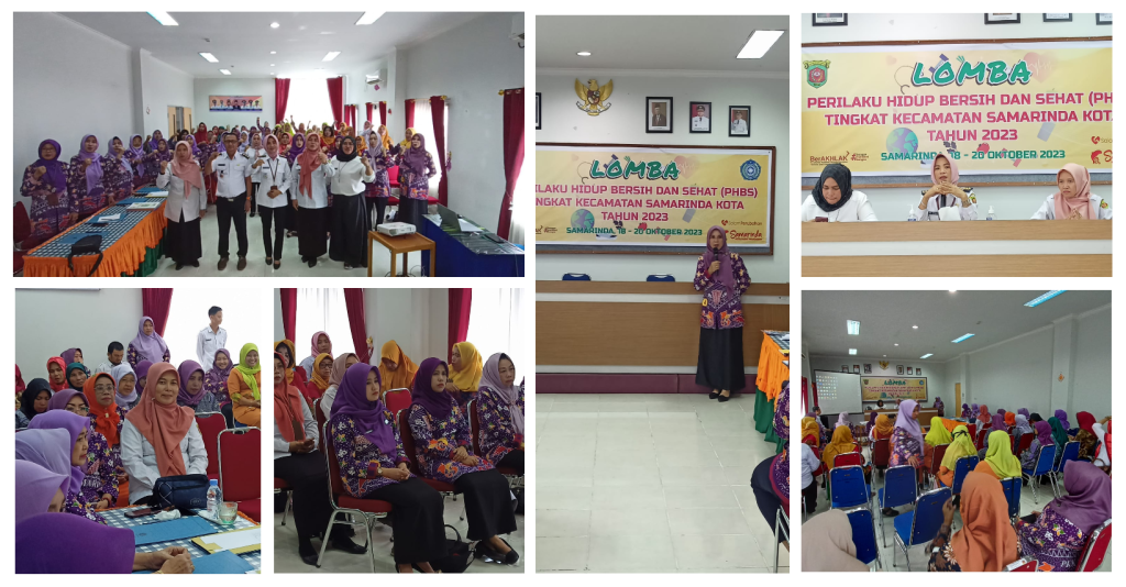 PRESENTASI PHBS TINGKAT KELURAHAN UNTUK WILAYAH KECAMATAN SAMARINDA KOTA