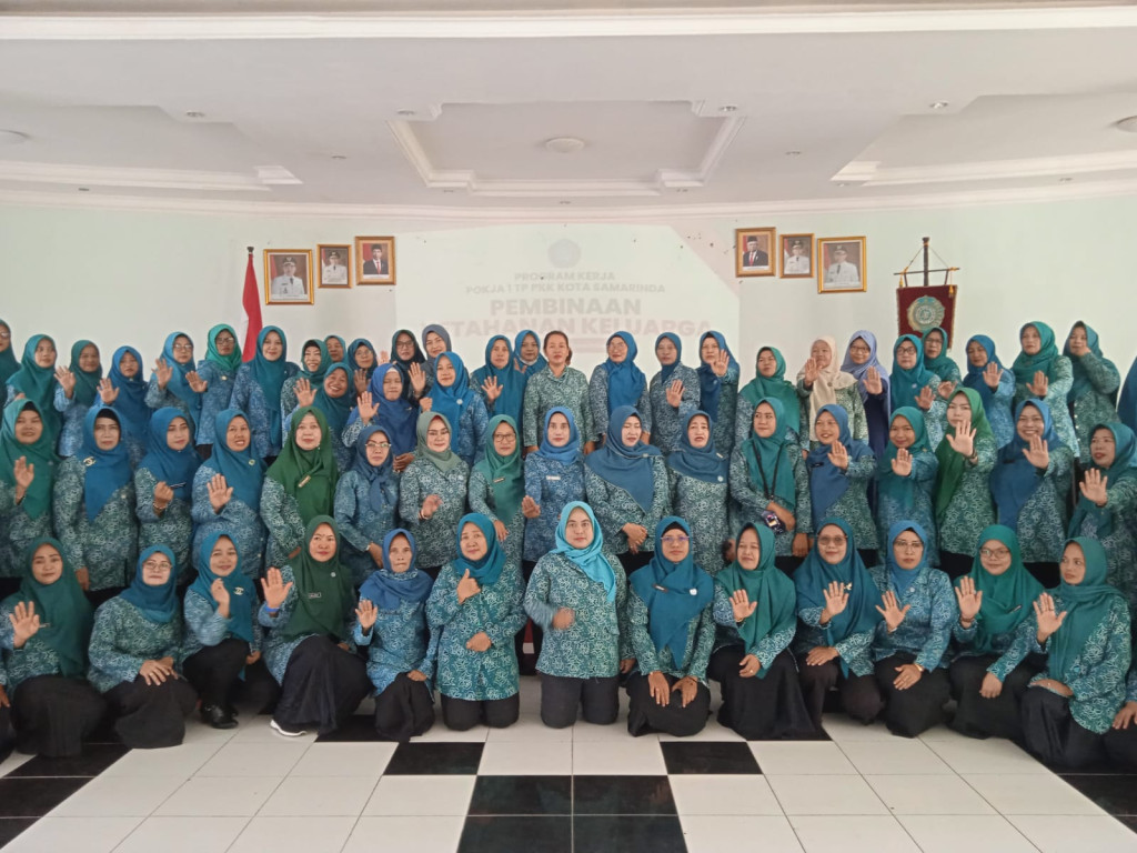 Kegiatan Pembinaan Ketahanan Keluarga Tahun 2023 Di Sekretariat PKK Kota Samarinda
