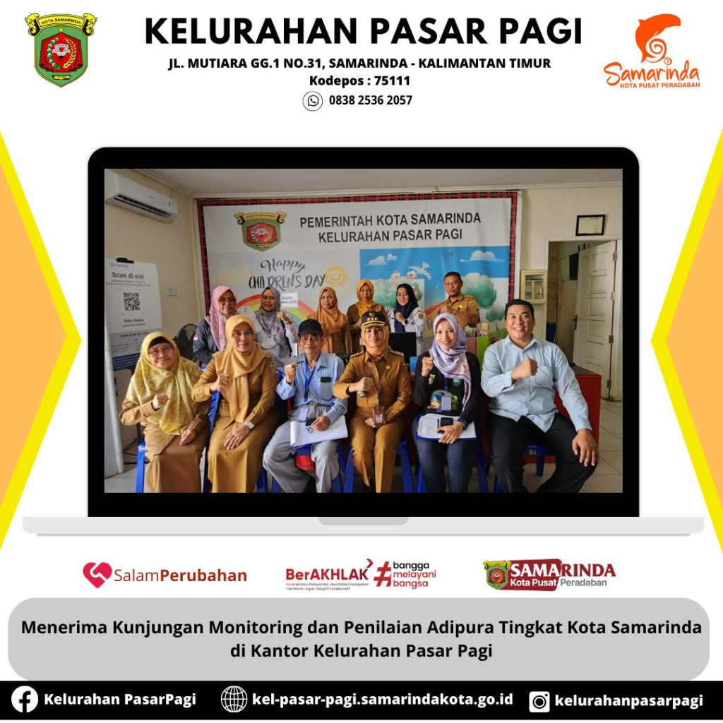 MONITORING DAN PENILAIAN ADIPURA TINGKAT KOTA SAMARINDA