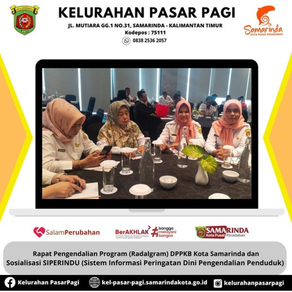 RADALGRAM DPPKB DAN SOSIALISASI SIPERINDU KOTA SAMARINDA