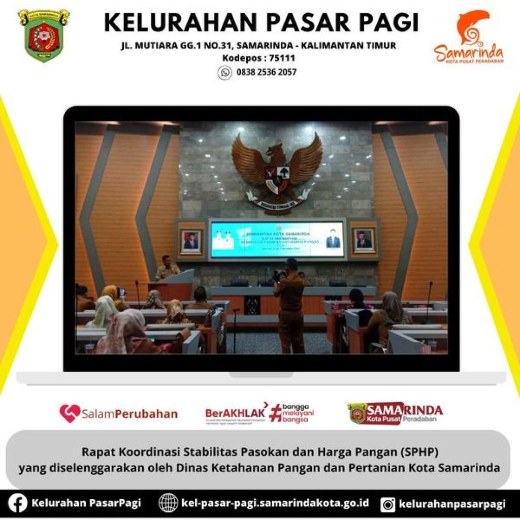 RAPAT KOORDINASI STABILITAS PASOKAN DAN HARGA PANGAN (SPHP)