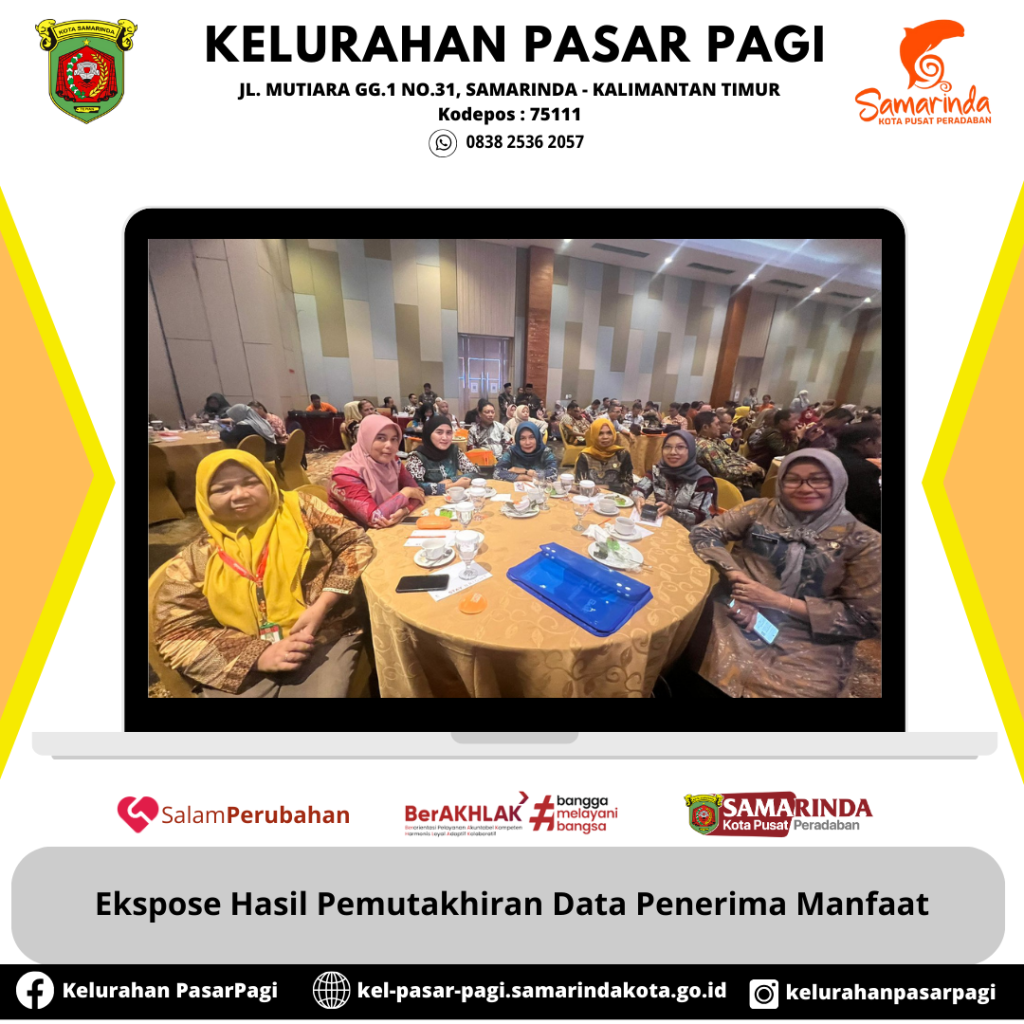EKSPOSE HASIL PEMUTAKHIRAN DATA PENERIMA MANFAAT