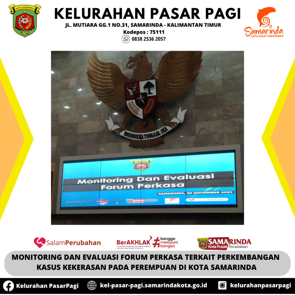 MONITORING DAN EVALUASI FORUM PERKASA