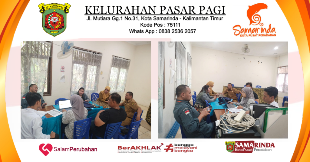 RAKOR PEMBENTUKAN KPPS KELURAHAN PASAR PAGI