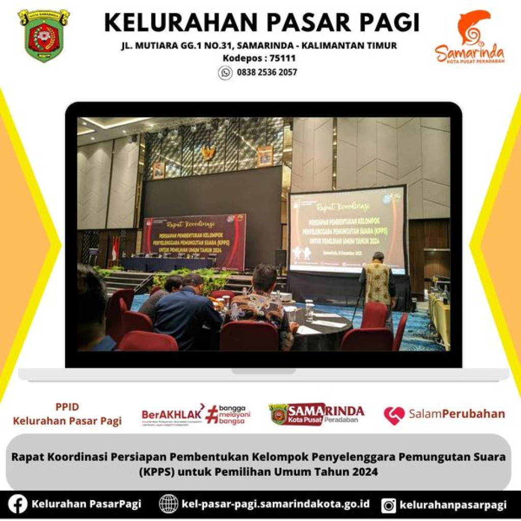 RAPAT KOORDINASI PERSIAPAN PEMBENTUKAN KPPS TAHUN 2024