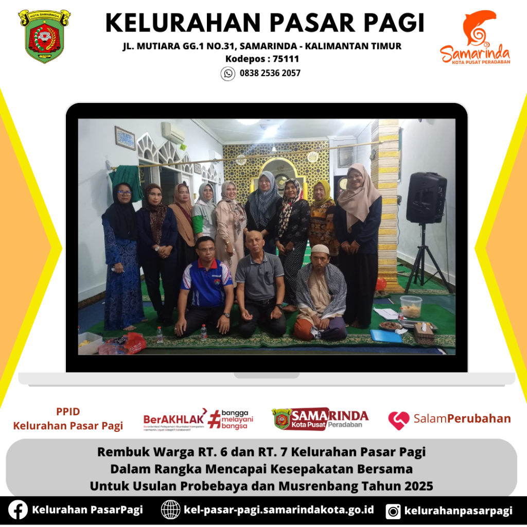 REMBUK WARGA UNTUK PENGAJUAN USULAN PROBEBAYA DAN MUSRENBANG TAHUN 2025