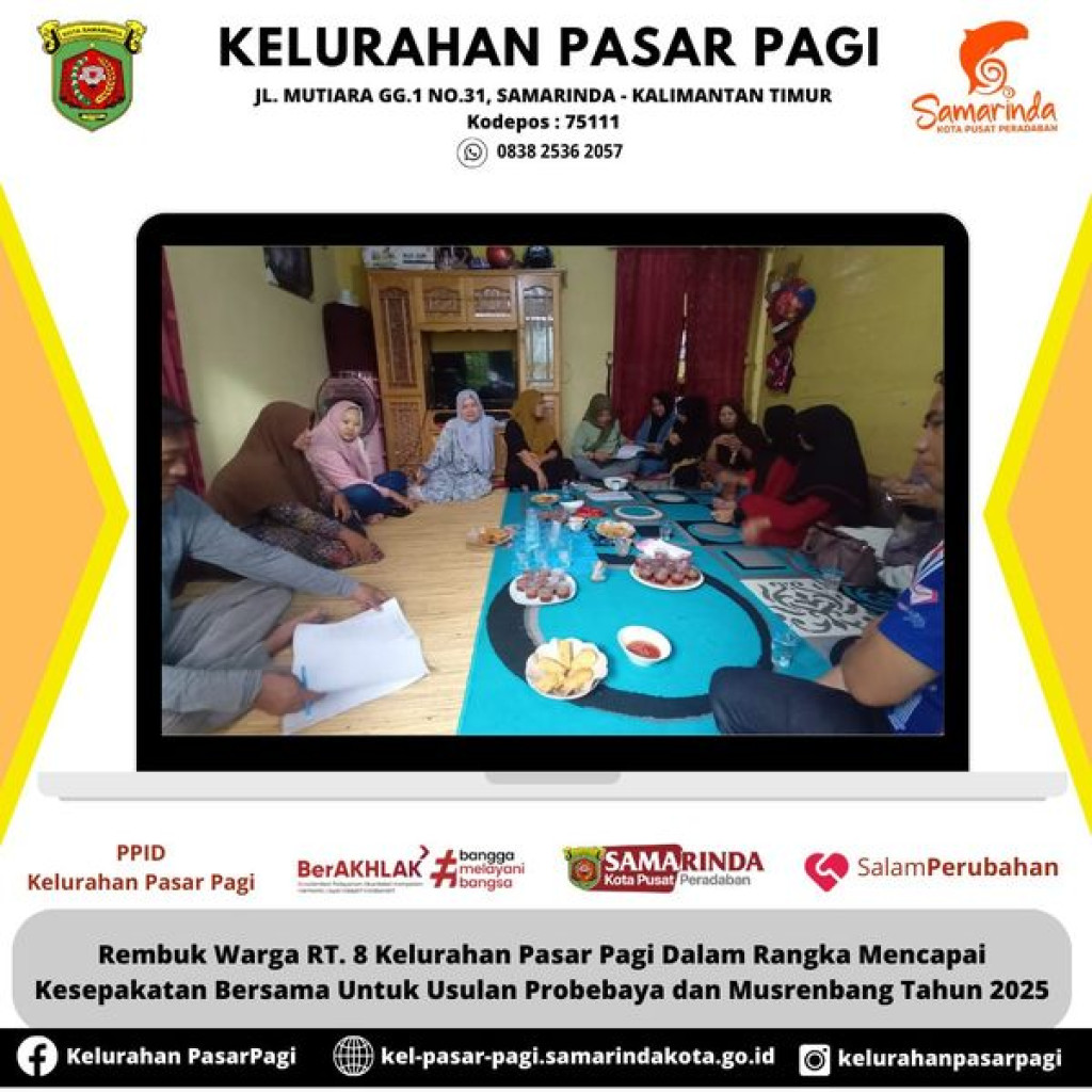 REMBUK WARGA UNTUK PENGAJUAN USULAN PROBEBAYA DAN MUSRENBANG TAHUN 2025