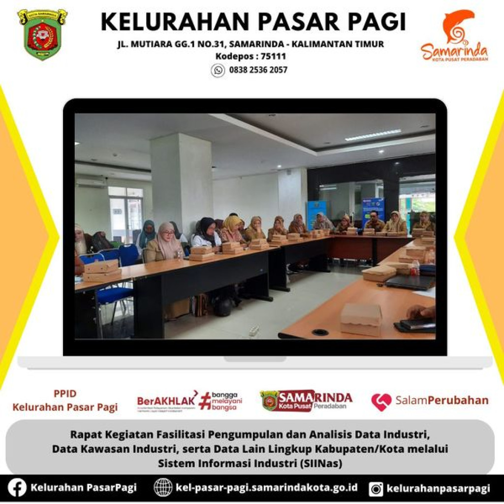 RAPAT KEGIATAN FASILITASI PENGUMPULAN DAN ANALISIS DATA INDUSTRI