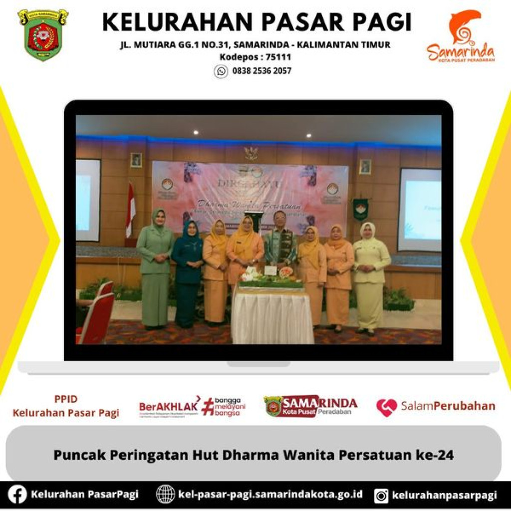 PUNCAK PERINGATAN HUT DHARMA WANITA PERSATUAN KE-24 TAHUN 2023
