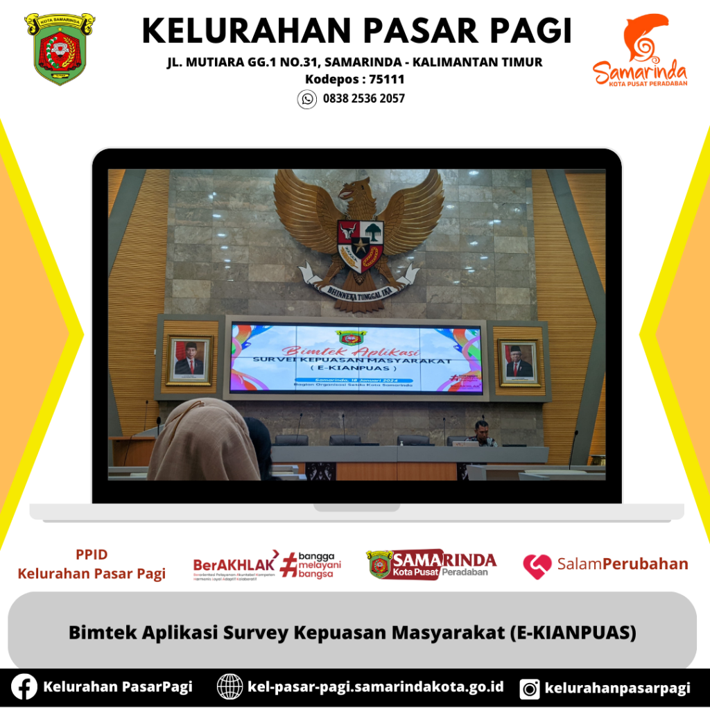 Bimtek Aplikasi Survey Kepuasan Masyarakat (E-KIANPUAS)