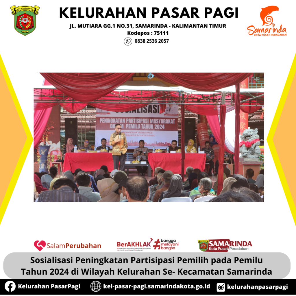 Sosialisasi Peningkatan Partisipasi Pemilih pada Pemilu Tahun 2024