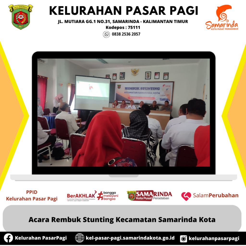 Acara Rembuk Stunting Kecamatan Samarinda Kota