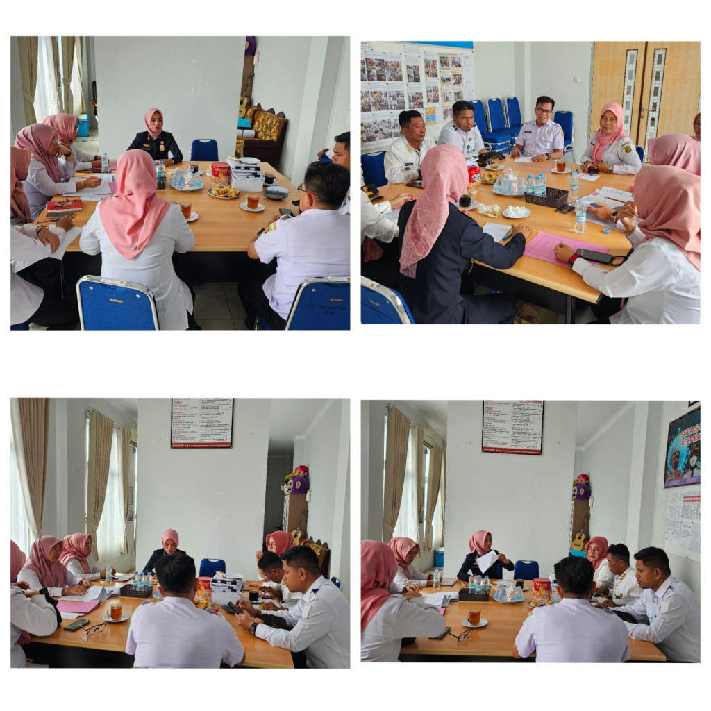 Rakor bersama Lurah² Se Kecamatan Samarinda Kota dan Pejabat Struktural Kecamatan Samarinda Kota dalam rangka Pelaksanaan Kegiatan dan Pertemuan dengan Pokmas²